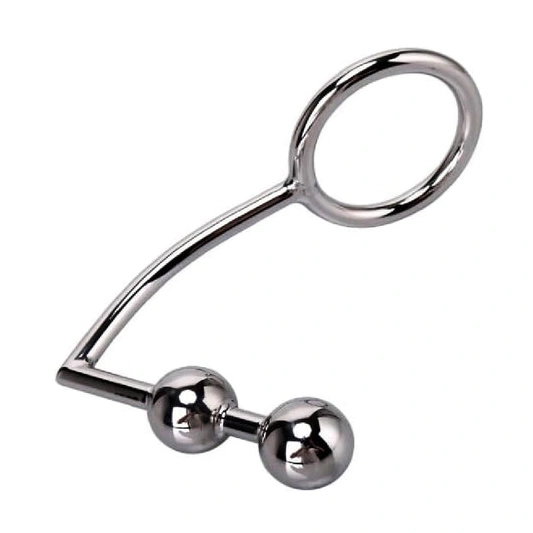 Anal Hooks 4354 Sexual Two Ball Suspension PerfectFit Anal Hook 1011